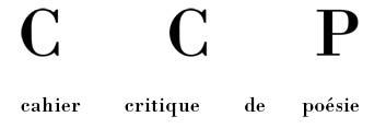  Cahier Critique de Poésie - Recension, par Mathilde Azzopardi