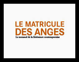  Le Matricule des Anges (novembre-décembre 2018) / Signes rapportés du Japon, par Emmanuel Laugier